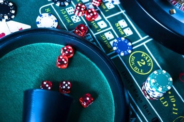 Blackjack live table Blackjack table layout with dealer and player cards visible