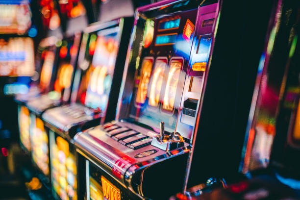 Betting interface with chip denominations and balance display